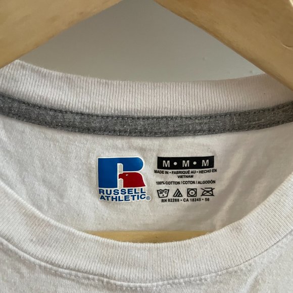 Russell Athletic Sleeveless Tee - White - Picture 2 of 3